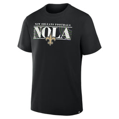 New Orleans Saints Hometown True Favorite T-Shirt - Black - Fanatics