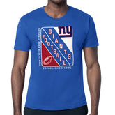 New York Giants Starter Shield Logo T-Shirt - Royal - NFL