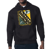 Green Bay Packers Starter Shield Logo Pullover Hoodie - Black - NFL