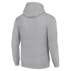 Los Angeles Chargers Starter Shield Logo Pullover Hoodie - Heather Gray - NFL