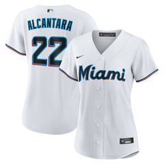 Sandy Alcantara Miami Marlins Nike Women's Home Replica Player Jersey Near Me