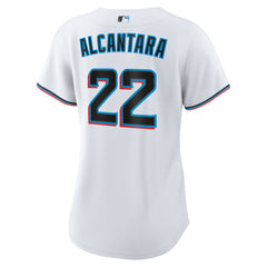 Sandy Alcantara Miami Marlins Nike Women's Home Replica Player Jersey Near Me