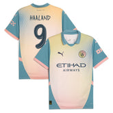 Puma - Erling Haaland Manchester City 2024/25 Fourth Replica Player Jersey - Blue