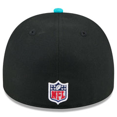 Miami Dolphins New Era 2025 NFL Draft On Stage A-Frame 59FIFTY Fitted Hat - Black/Aqua - NFL