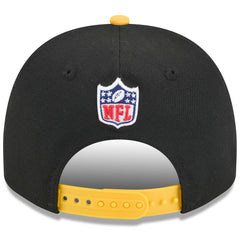 Pittsburgh Steelers New Era 2025 NFL Draft A-Frame 9FIFTY Snapback Hat - Black/Gold - NFL