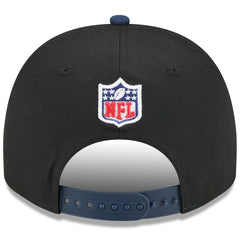 Seattle Seahawks New Era 2025 NFL Draft A-Frame 9FIFTY Snapback Hat - Black/College Navy - NFL