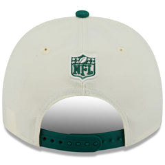 New York Jets New Era 2025 NFL Draft A-Frame 9FIFTY Snapback Hat - Cream/Green - NFL