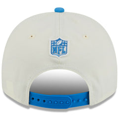 Detroit Lions New Era 2025 NFL Draft A-Frame 9FIFTY Snapback Hat - Cream/Blue - NFL