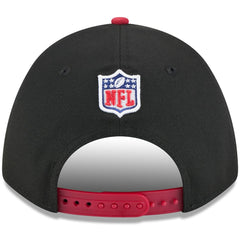 Arizona Cardinals New Era 2025 NFL Draft 9FORTY A-Frame M-Crown Adjustable Hat - Black/Cardinal - NFL
