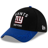 New York Giants New Era 2025 NFL Draft 39THIRTY Flex Hat - Black/Royal - NFL