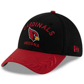 Arizona Cardinals New Era 2025 NFL Draft 39THIRTY Flex Hat - Black/Cardinal - NFL