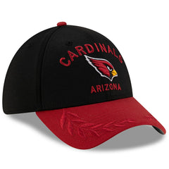 Arizona Cardinals New Era 2025 NFL Draft 39THIRTY Flex Hat - Black/Cardinal - NFL
