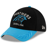 Carolina Panthers New Era 2025 NFL Draft 39THIRTY Flex Hat - Black/Blue - NFL