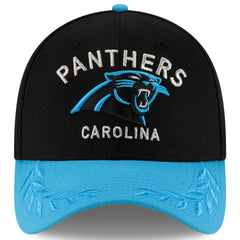 Carolina Panthers New Era 2025 NFL Draft 39THIRTY Flex Hat - Black/Blue - NFL