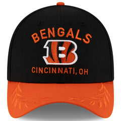 Cincinnati Bengals New Era 2025 NFL Draft 39THIRTY Flex Hat - Black/Orange - NFL