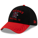 Houston Texans New Era 2025 NFL Draft 39THIRTY Flex Hat - Black/Red - NFL