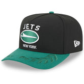 New York Jets New Era Youth 2025 NFL Draft A-Frame 9FIFTY Snapback Hat - Black/Green - NFL