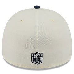 Dallas Cowboys New Era 2025 NFL Draft A-Frame 59FIFTY Fitted Hat - Cream/Navy - NFL