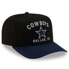 Dallas Cowboys New Era Youth 2025 NFL Draft A-Frame 9FIFTY Snapback Hat - Black/Navy - NFL