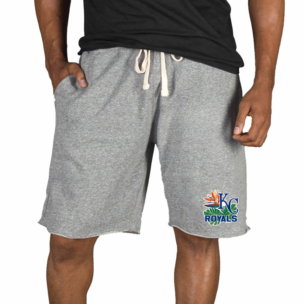 Kansas City Royals Concepts Sport Mainstream Tri-Blend Shorts for sale