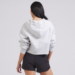 Vegas Golden Knights lululemon Women's Scuba Oversized Half-Zip Hoodie - Heathered Core Ultra Light Grey | NHL sale
