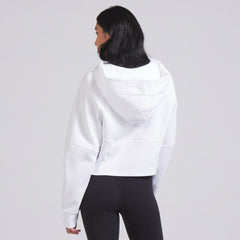 Vegas Golden Knights lululemon Women's Scuba Oversized Half-Zip Hoodie - White | NHL online