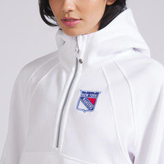 New York Rangers lululemon Women's Scuba Oversized Half-Zip Hoodie - White | NHL sale