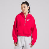 Detroit Red Wings lululemon Women's Scuba Oversized Half-Zip Hoodie - True Red | NHL on sale