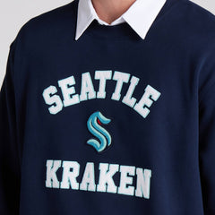 Seattle Kraken lululemon Steady State Crew - True Navy | NHL near me