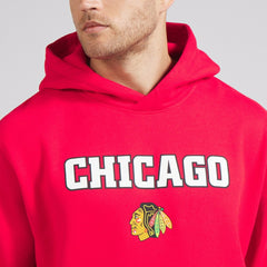 Chicago Blackhawks lululemon Steady State Pullover Hoodie - True Red | NHL Lifestyle
