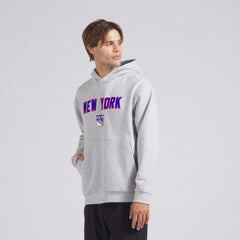 New York Rangers lululemon Steady State Pullover Hoodie - Heathered Silver Drop | NHL Clearance