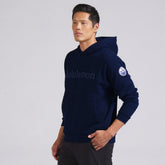 Edmonton Oilers lululemon Steady State Pullover Hoodie - True Navy | NHL online