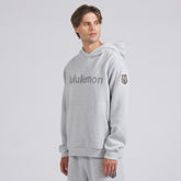 Vegas Golden Knights lululemon Steady State Pullover Hoodie - Heathered Silver Drop | NHL Lifestyle