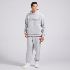 Montreal Canadiens lululemon Steady State Pullover Hoodie - Heathered Silver Drop | NHL Clearance