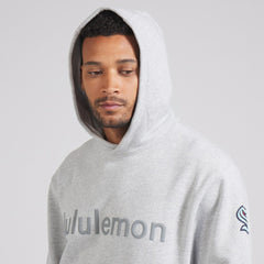 Seattle Kraken lululemon Steady State Pullover Hoodie - Heathered Silver Drop | NHL near me