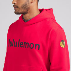Chicago Blackhawks lululemon Steady State Pullover Hoodie - True Red | NHL Lifestyle