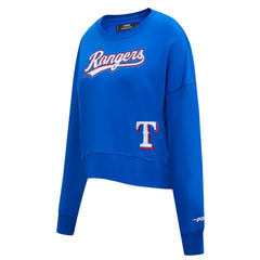 Texas Rangers Pro Standard Women's Game Day Classics Crewneck Pullover Sweatshirt for sale