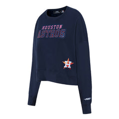 Houston Astros Pro Standard Women's Game Day Classics Crewneck Pullover Sweatshirt Near Me