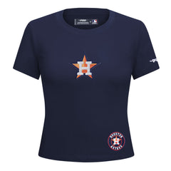 Houston Astros Pro Standard Women's Game Day Classics Baby Doll Cropped T-Shirt Sale