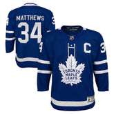 Auston Matthews Toronto Maple Leafs Youth Home Premier Player Jersey - Blue | NHL near me