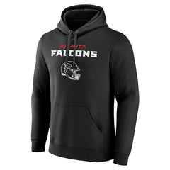 Michael Penix Jr. Atlanta Falcons Name & Number Team Wordmark Pullover Hoodie - Black - NFL