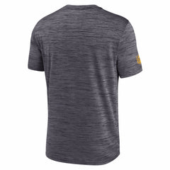 Pittsburgh Steelers Big & Tall Sideline Velocity Performance T-Shirt - Black - Nike