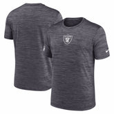 Las Vegas Raiders Big & Tall Sideline Velocity Performance T-Shirt - Black - Nike