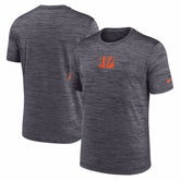 Cincinnati Bengals Big & Tall Sideline Velocity Performance T-Shirt - Black - Nike