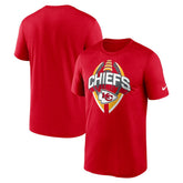 Kansas City Chiefs Big & Tall Primetime Legend Icon Performance T-Shirt - Red - Nike