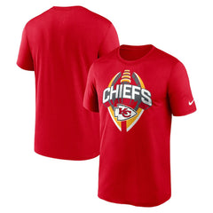 Kansas City Chiefs Big & Tall Primetime Legend Icon Performance T-Shirt - Red - Nike