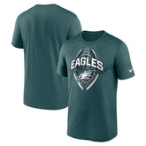 Philadelphia Eagles Big & Tall Primetime Legend Icon Performance T-Shirt - Midnight Green - Nike