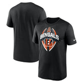 Cincinnati Bengals Big & Tall Primetime Legend Icon Performance T-Shirt - Black - Nike