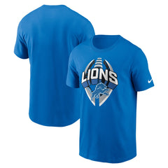 Detroit Lions Big & Tall Primetime Legend Icon Performance T-Shirt - Blue - Nike