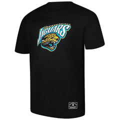 Jacksonville Jaguars Classic Crew Neck T-Shirt - Black - Mitchell & Ness